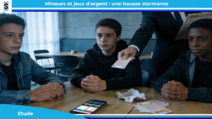 Mineurs et jeux d’argent : une hausse alarmante